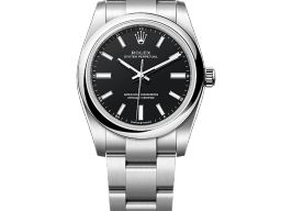 Rolex Oyster Perpetual 34 124200 (2025) - Zwart wijzerplaat 34mm Staal