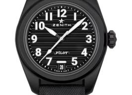Zenith Pilot 49.4000.3620/21.I001 (2026) - Zwart wijzerplaat 40mm Keramiek