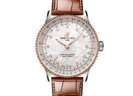 Breitling Navitimer U17327211A1P1 (2026) - Pearl dial 36 mm Gold/Steel case