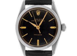 Rolex Oyster Precision 6430 (1967) - Black dial 31 mm Steel case