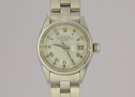 Rolex Oyster Perpetual Lady Date 6516 (1971) - White dial 26 mm Steel case