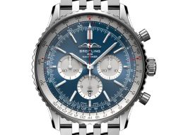 Breitling Navitimer 01 (46 MM) AB0137211C1A1 (2026) - Blauw wijzerplaat 46mm Staal
