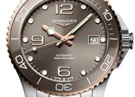Longines HydroConquest L3.780.3.78.6 (2026) - Grijs wijzerplaat 39mm Staal