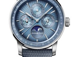 Audemars Piguet CODE 11.59 26494BC.OO.D350KB.01 (2025) - Blauw wijzerplaat 41mm Witgoud