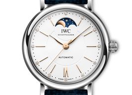 IWC Portofino Automatic IW459601 (2024) - Zilver wijzerplaat 37mm Staal