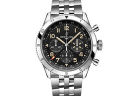 Breitling Aviator 8 AB04453A1B1A1 (2025) - Zwart wijzerplaat 46mm Staal