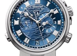 Breguet Marine 5547BB/Y2/9ZU (2025) - Blue dial 41 mm White Gold case