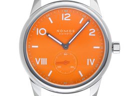 NOMOS Club Campus 729 (2025) - Orange dial 39 mm Steel case