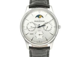 Jaeger-LeCoultre Master Ultra Thin Perpetual Q130842J (2021) - Silver dial 39 mm Steel case