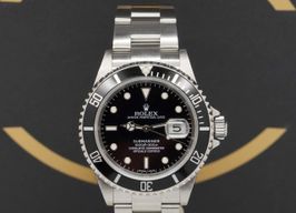 Rolex Submariner Date 16610 (2006) - Zwart wijzerplaat 40mm Staal