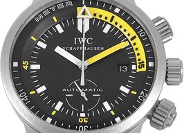 IWC GST IW3527 (Onbekend (willekeurig serienummer)) - Zwart wijzerplaat Titanium