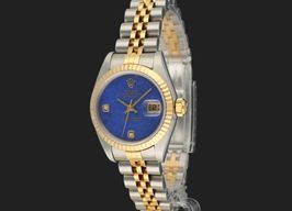 Rolex Lady-Datejust 79173 (2005) - Blauw wijzerplaat 26mm Goud/Staal