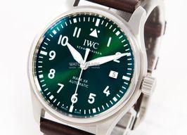 IWC Pilot Mark IW328205 (2024) - Green dial 40 mm Steel case