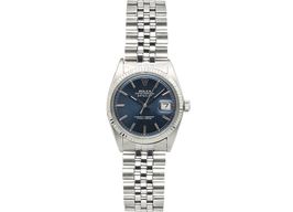Rolex Datejust 1601 (Onbekend (willekeurig serienummer)) - Blauw wijzerplaat 36mm Staal