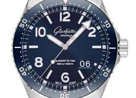 Glashütte Original SeaQ Panorama Date 1-36-13-02-81-33 (2024) - Blue dial 43 mm Steel case