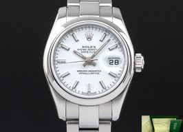 Rolex Lady-Datejust 179160 (2007) - Wit wijzerplaat 26mm Staal