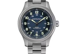 Hamilton Khaki Field H70545140 (2025) - Blue dial 42 mm Titanium case