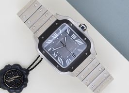 Cartier Santos WSSA0037 (2022) - Grijs wijzerplaat 40mm Staal