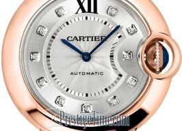 Cartier Ballon Bleu 33mm WE902063 (2021) - Zilver wijzerplaat 33mm Roségoud