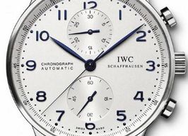 IWC Portuguese Chronograph IW371605 (2026) - Zilver wijzerplaat 41mm Staal