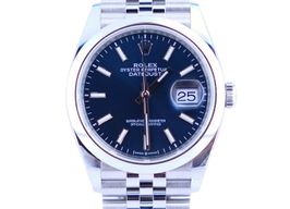 Rolex Datejust 36 126200 (2023) - Blue dial 36 mm Steel case