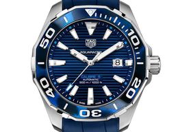 TAG Heuer Aquaracer 300M WAY201P.FT6178 (2023) - Blue dial 43 mm Steel case