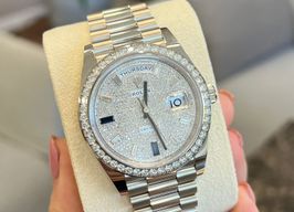 Rolex Day-Date 40 228349RBR (2025) - Onbekend wijzerplaat 40mm Witgoud
