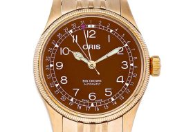 Oris Big Crown Pointer Date 01 754 7741 3166-07 8 20 01 (2023) - Brown dial 40 mm Bronze case