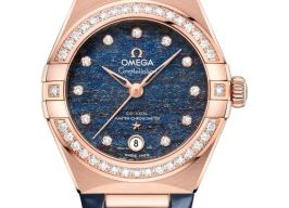 Omega Constellation 131.58.29.20.99.006 (2026) - Blauw wijzerplaat 29mm Roségoud