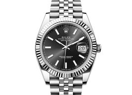 Rolex Datejust 41 126334 (2025) - Zwart wijzerplaat 41mm Staal