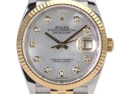 Rolex Datejust 36 126233 (2020) - Parelmoer wijzerplaat 36mm Staal