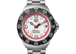 TAG Heuer Formula 1 WBY1111.BA0042 (2026) - Wit wijzerplaat 38mm Staal