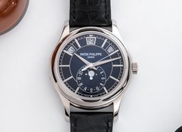 Patek Philippe Annual Calendar 5205G-013 (2026) - Blue dial 40 mm White Gold case