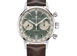 Hamilton Intra-Matic H38416560 (2025) - Green dial 40 mm Steel case