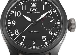 IWC Big Pilot Top Gun IW502001 (2016) - Zwart wijzerplaat 46mm Keramiek