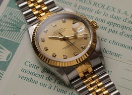 Rolex Datejust 36 16233 (1991) - Champagne dial 36 mm Gold/Steel case