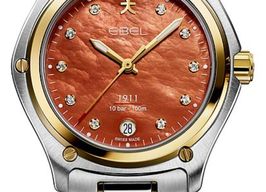 Ebel 1911 1216581 (2024) - Brown dial 35 mm Gold/Steel case