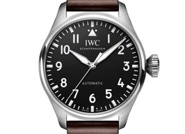 IWC Big Pilot IW329301 (2023) - Zwart wijzerplaat 43mm Staal