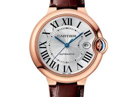 Cartier Ballon Bleu 40mm WGBB0035 (2024) - Zilver wijzerplaat 40mm Roségoud