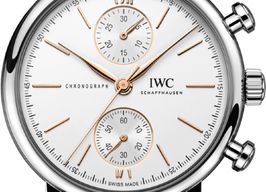 IWC Portofino Chronograph IW391406 (2025) - Zilver wijzerplaat 39mm Staal