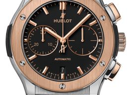 Hublot Classic Fusion Chronograph 521.NO.1181.RX (2025) - Black dial 45 mm Titanium case