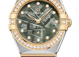 Omega Constellation Ladies 131.25.28.60.99.002 (2026) - Groen wijzerplaat 28mm Goud/Staal