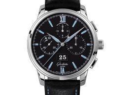 Glashütte Original Senator Chronograph Panorama Date 1-37-01-03-02-35 (2026) - Black dial 42 mm Steel case