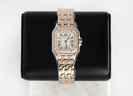 Cartier Panthère W3PN0015 (2025) - Silver dial 29 mm Gold/Steel case