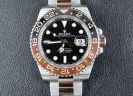 Rolex GMT-Master II 126711CHNR (2023) - Zwart wijzerplaat 40mm Goud/Staal