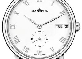 Blancpain Villeret 6652-1127-55B (2026) - Wit wijzerplaat 41mm Staal