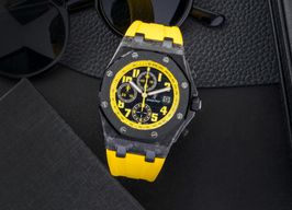 Audemars Piguet Royal Oak Offshore Chronograph 26176FO (2013) - Zwart wijzerplaat 42mm Carbon