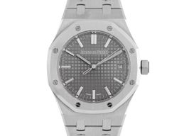 Audemars Piguet Royal Oak Selfwinding 15550ST.OO.1356ST.03 (2022) - Grijs wijzerplaat 37mm Staal