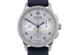 Union Glashütte 1893 D007.459.16.032.09 (2024) - Zilver wijzerplaat 43mm Staal
