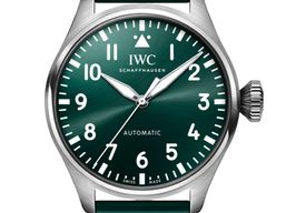 IWC Big Pilot IW329306 (2024) - Groen wijzerplaat 43mm Staal